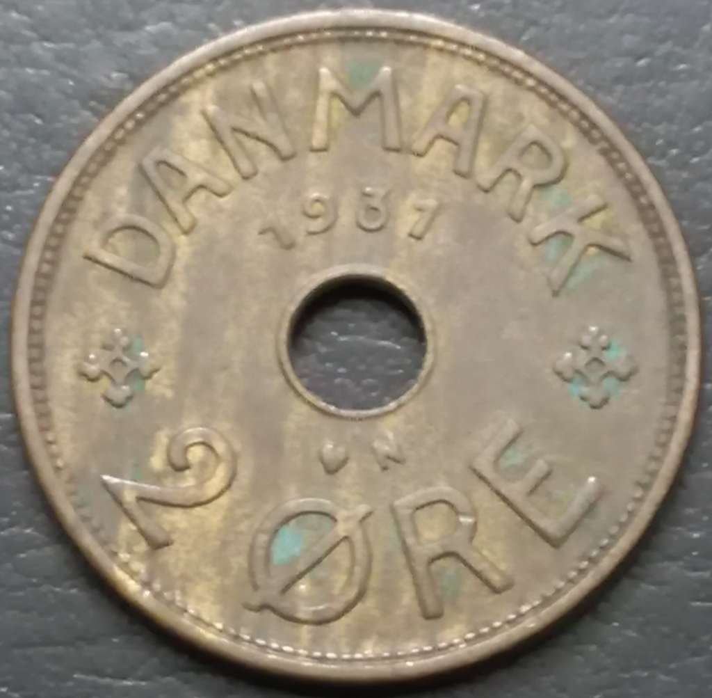 Denmark 2 Øre 1927 1940