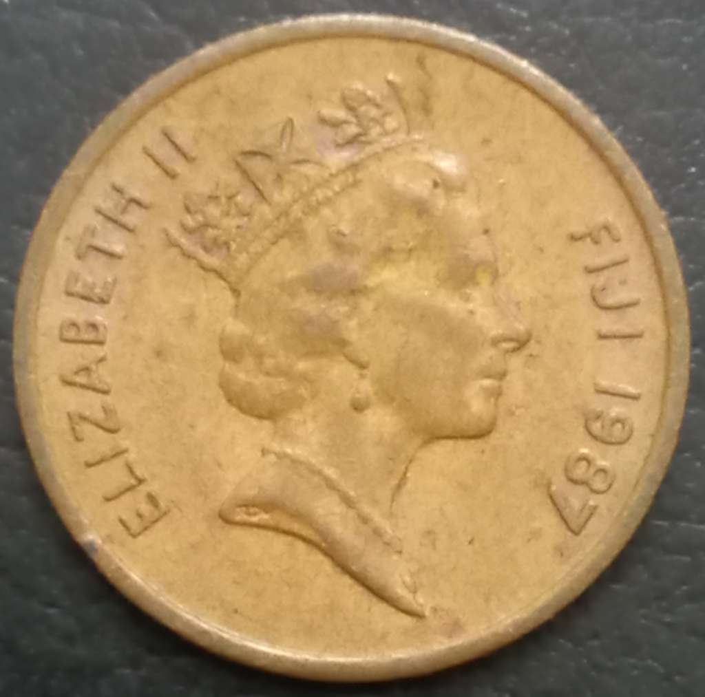 Fiji 1 Cent 1986 1987
