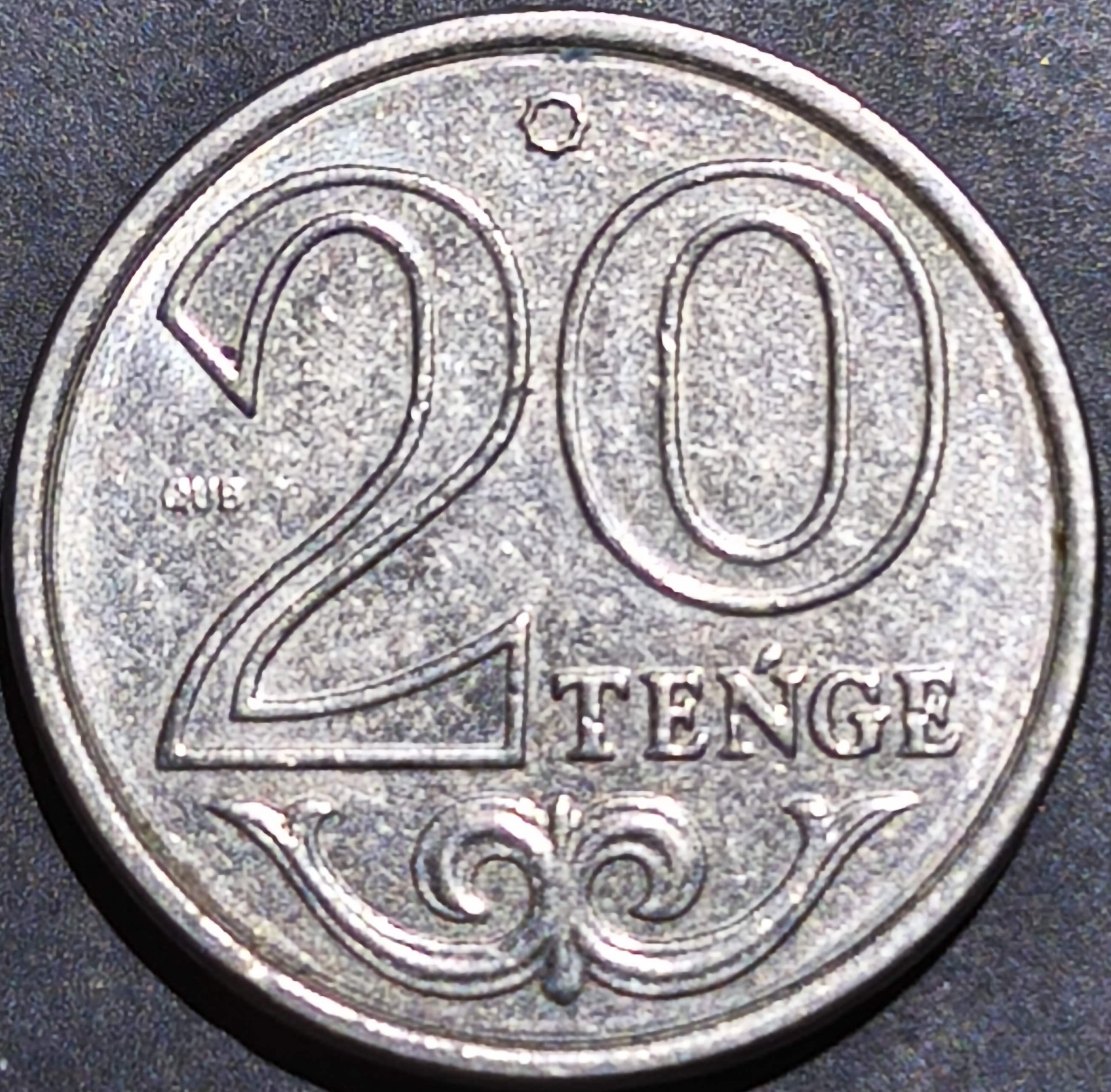 Kazakhstan 20 Tenge 2019 2026
