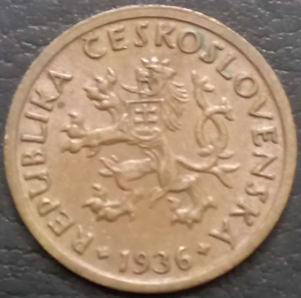 Czechoslovakia 10 Haléru 1922 1938