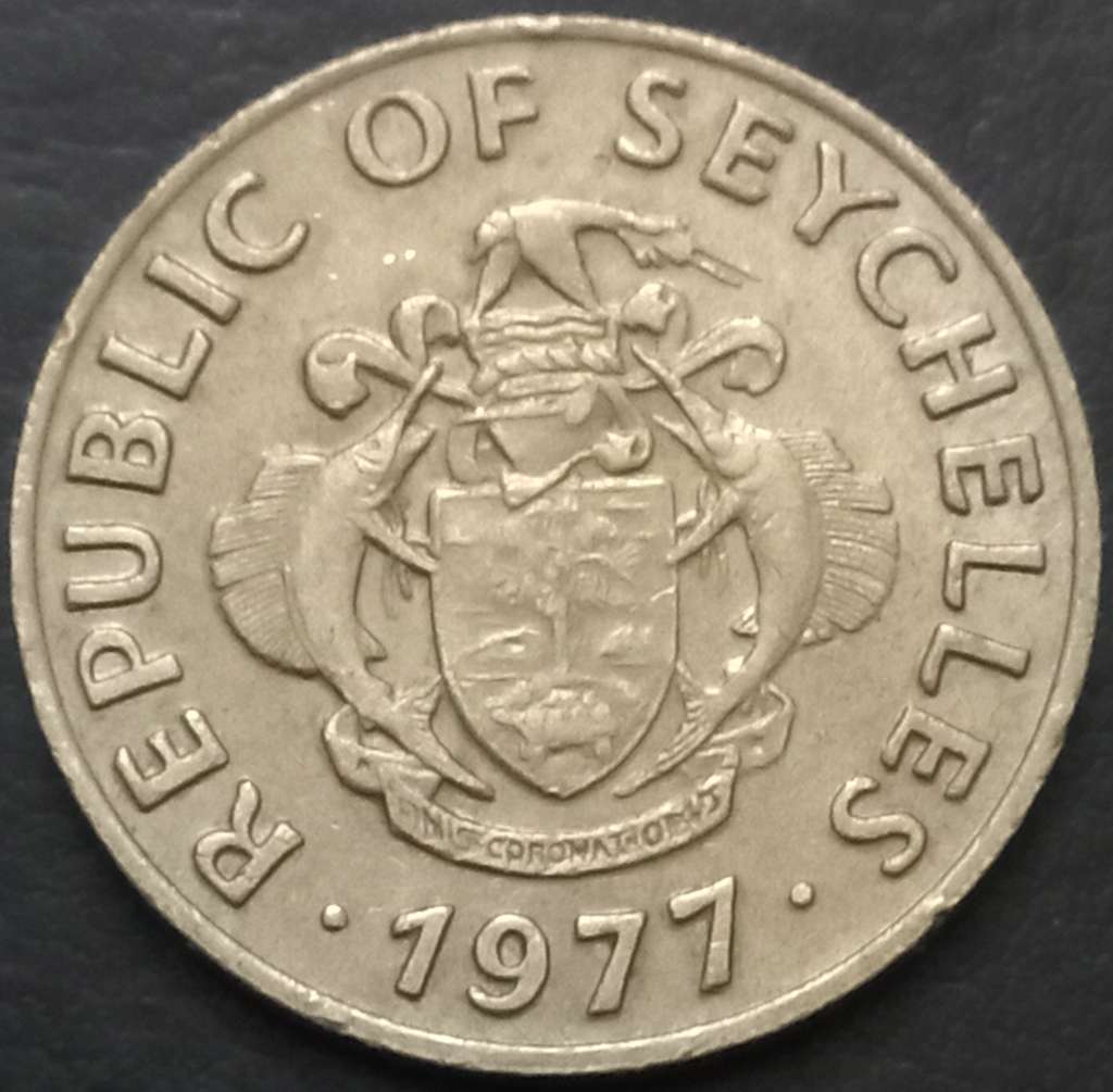 Seychelles 50 Cent 1977 