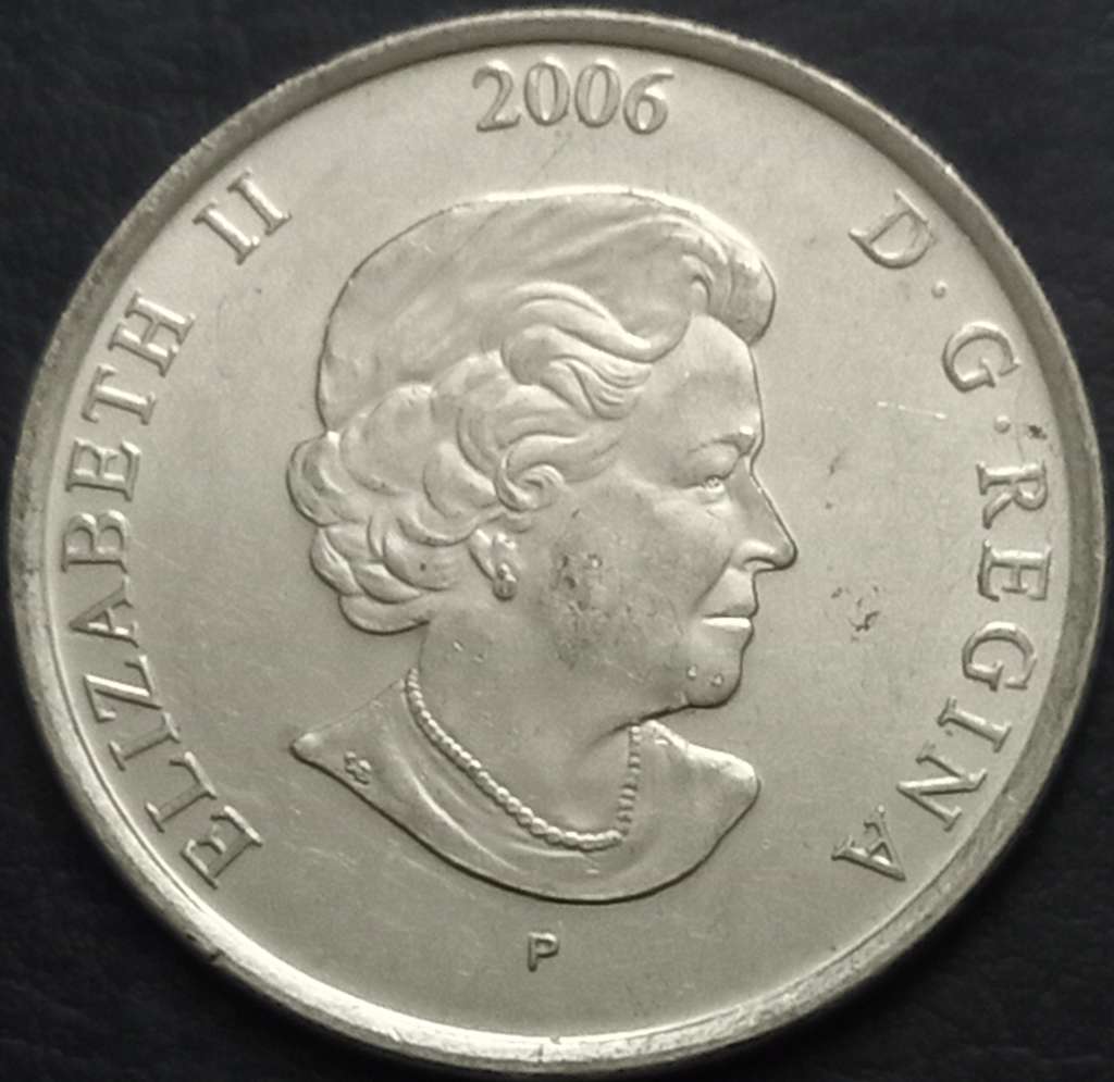 Canada 25 Cent 2006 Breast Cancer