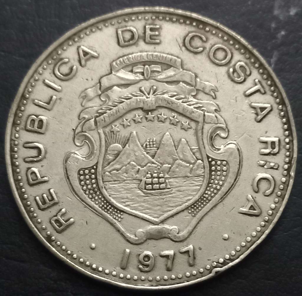 Costa Rica 1 Colon 1976~1977