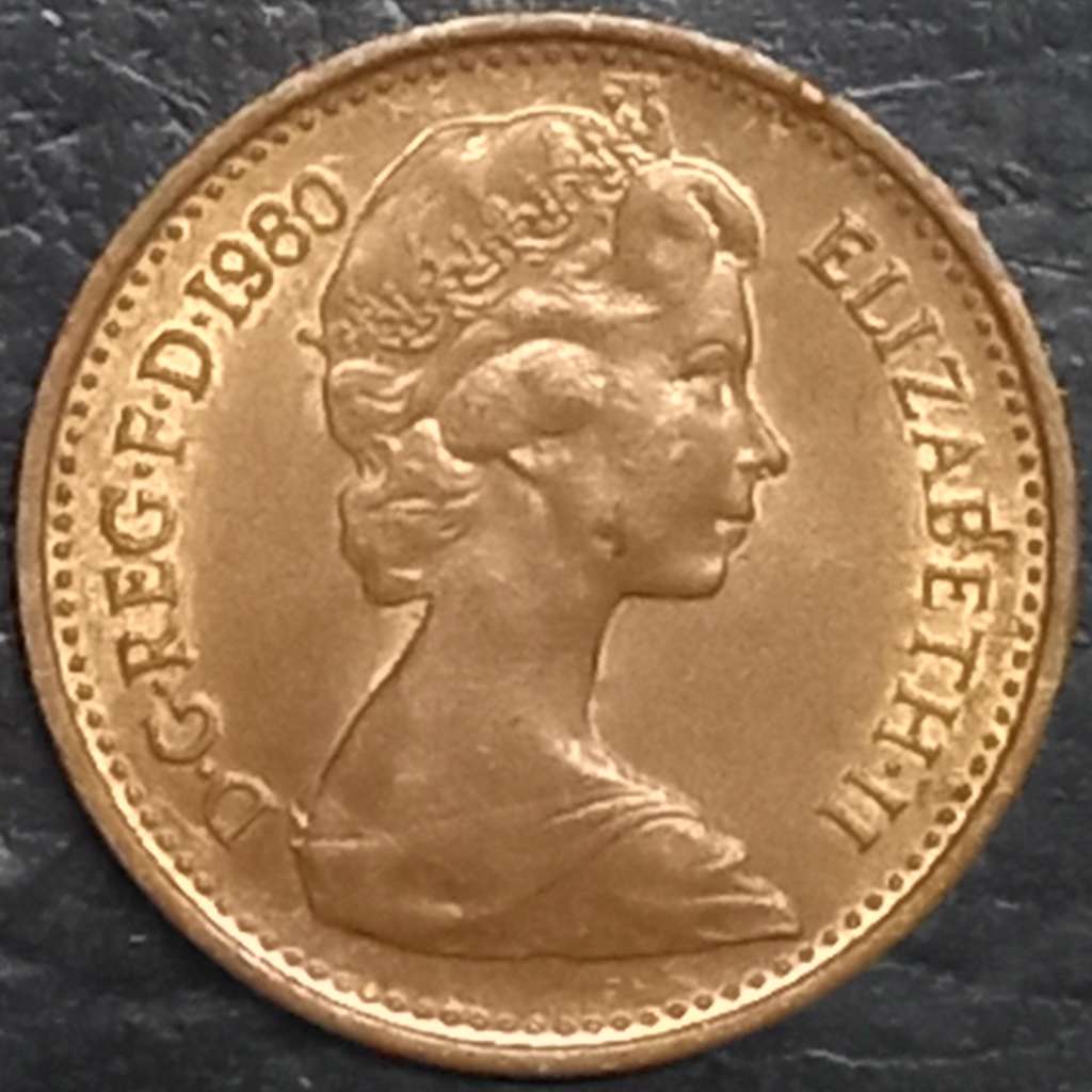 Great Britain ½ New Penny 1971 1981