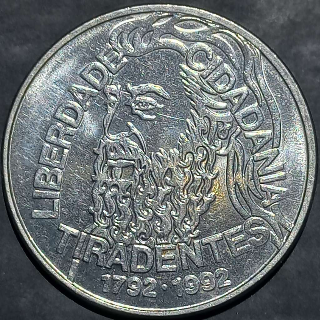 Brazil 5000 Cruzeiro 1992 