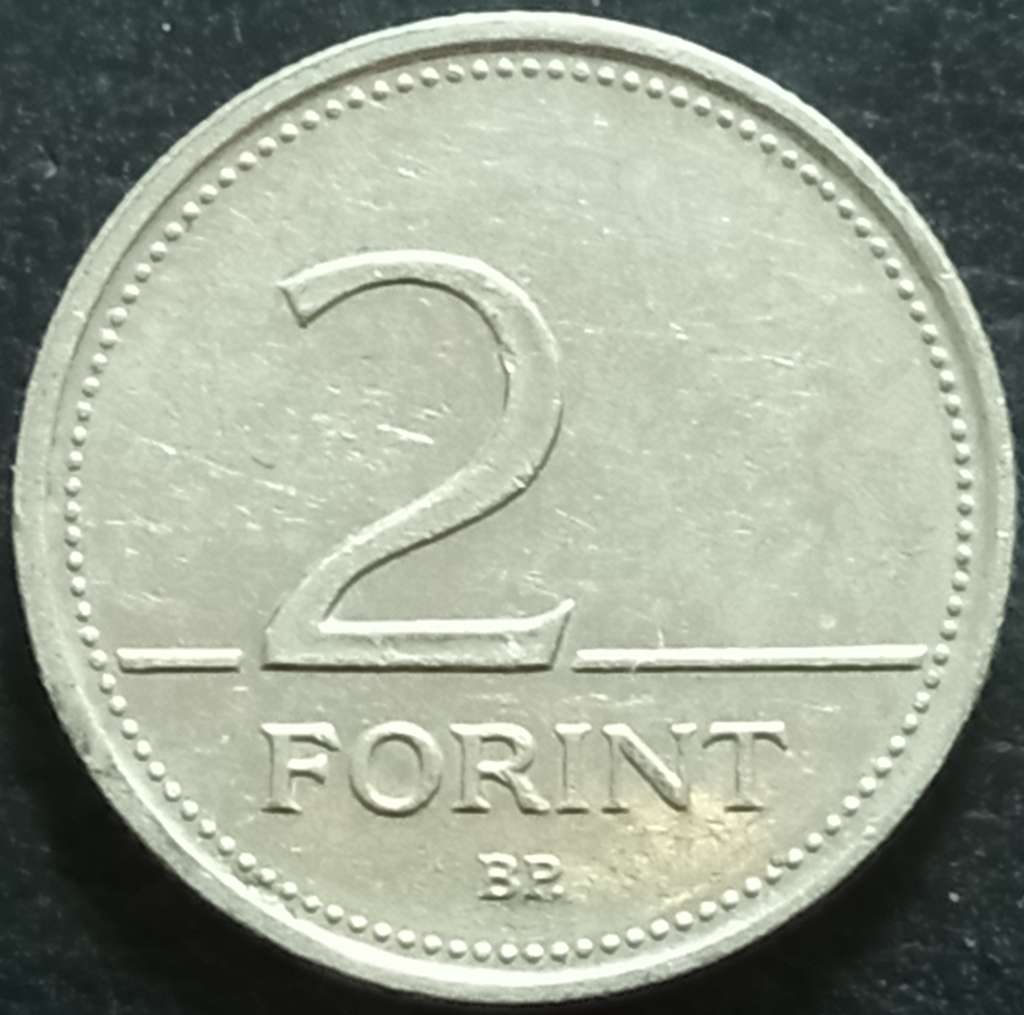 Hungary 2 Forint 1992 2011