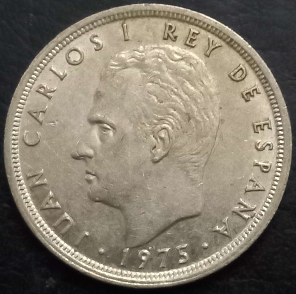 Spain 5 Peseta 1976-1980