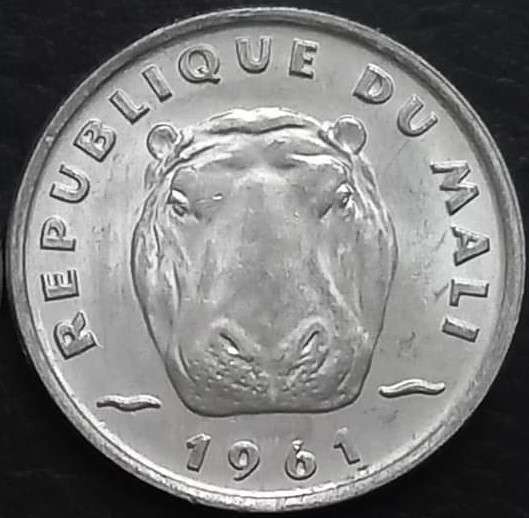 Mali 5 Francs Maliens 1961