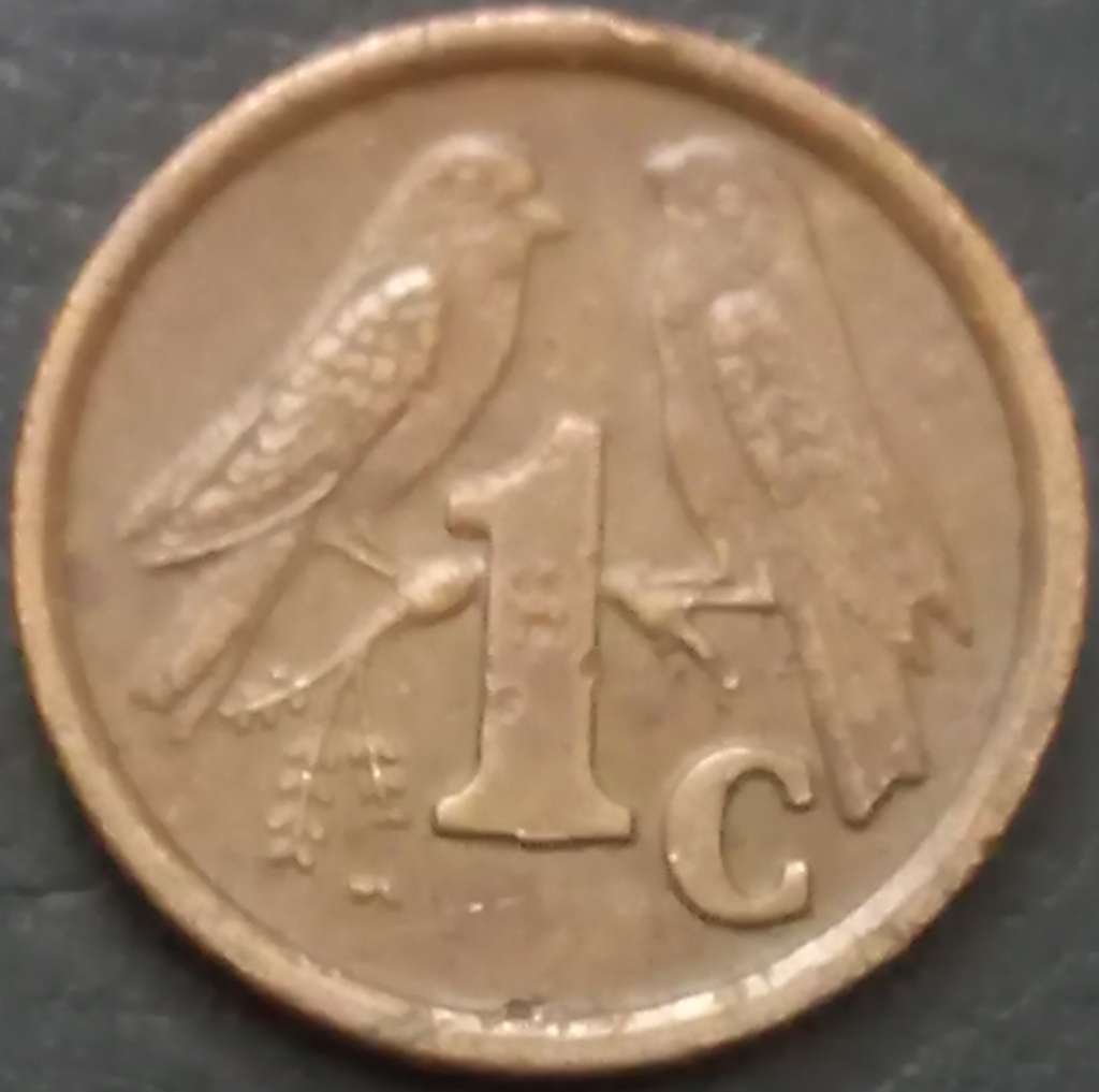 South Africa 1 Cent 1990-1995