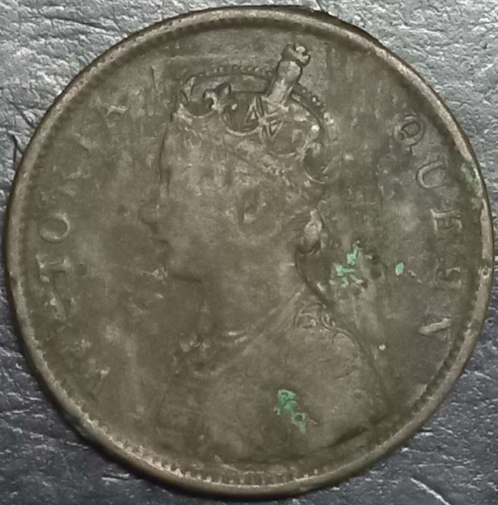 India - British ½ Anna 1862 1876