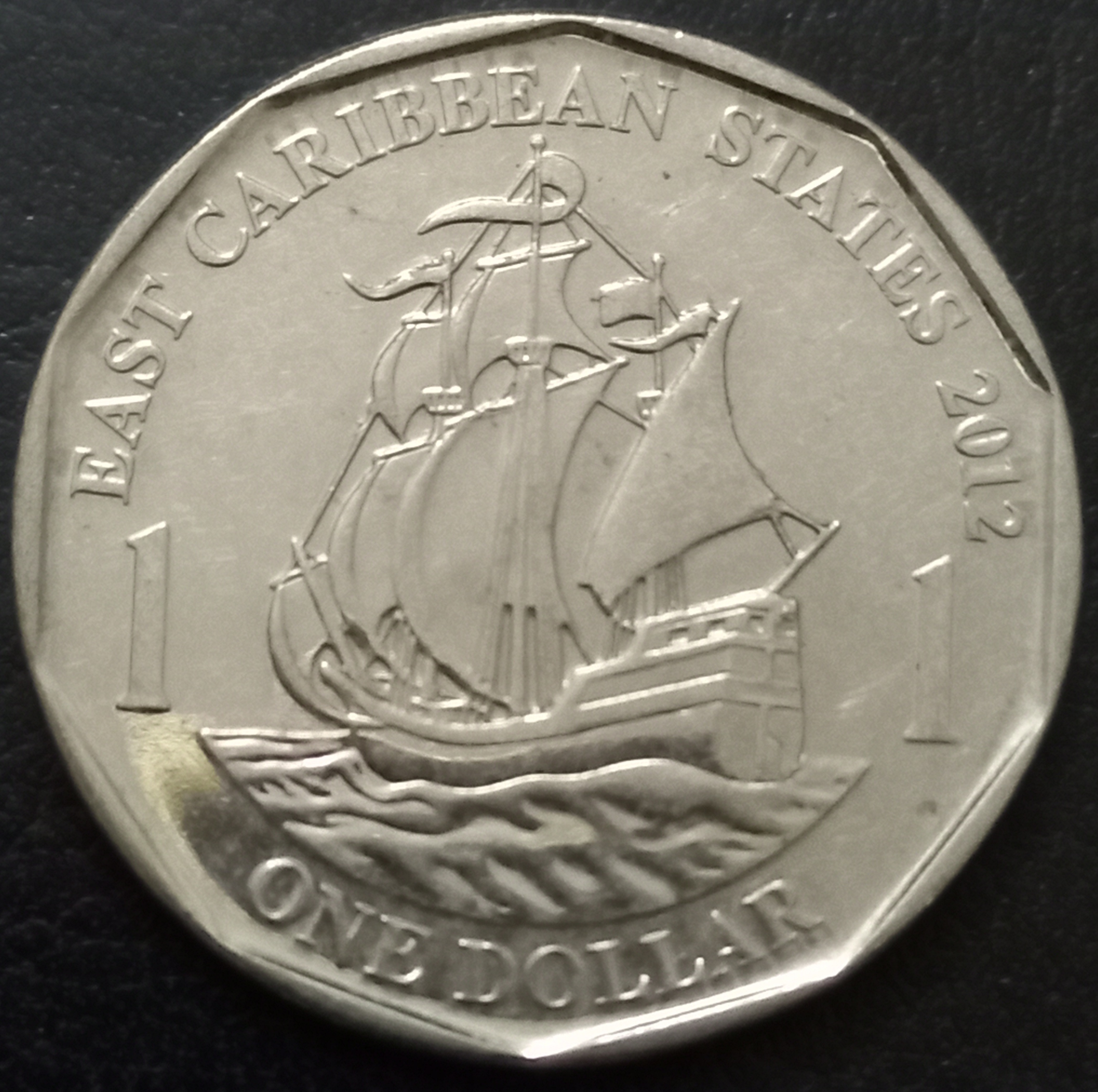 East Caribbean States 1 Dollar 2012~2025