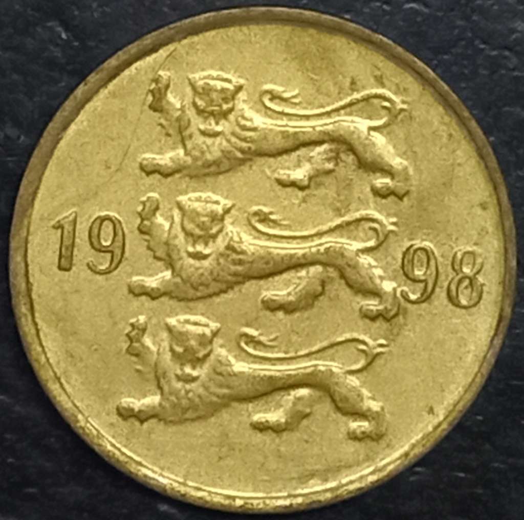 Estonia 10 Senti 1991 2008