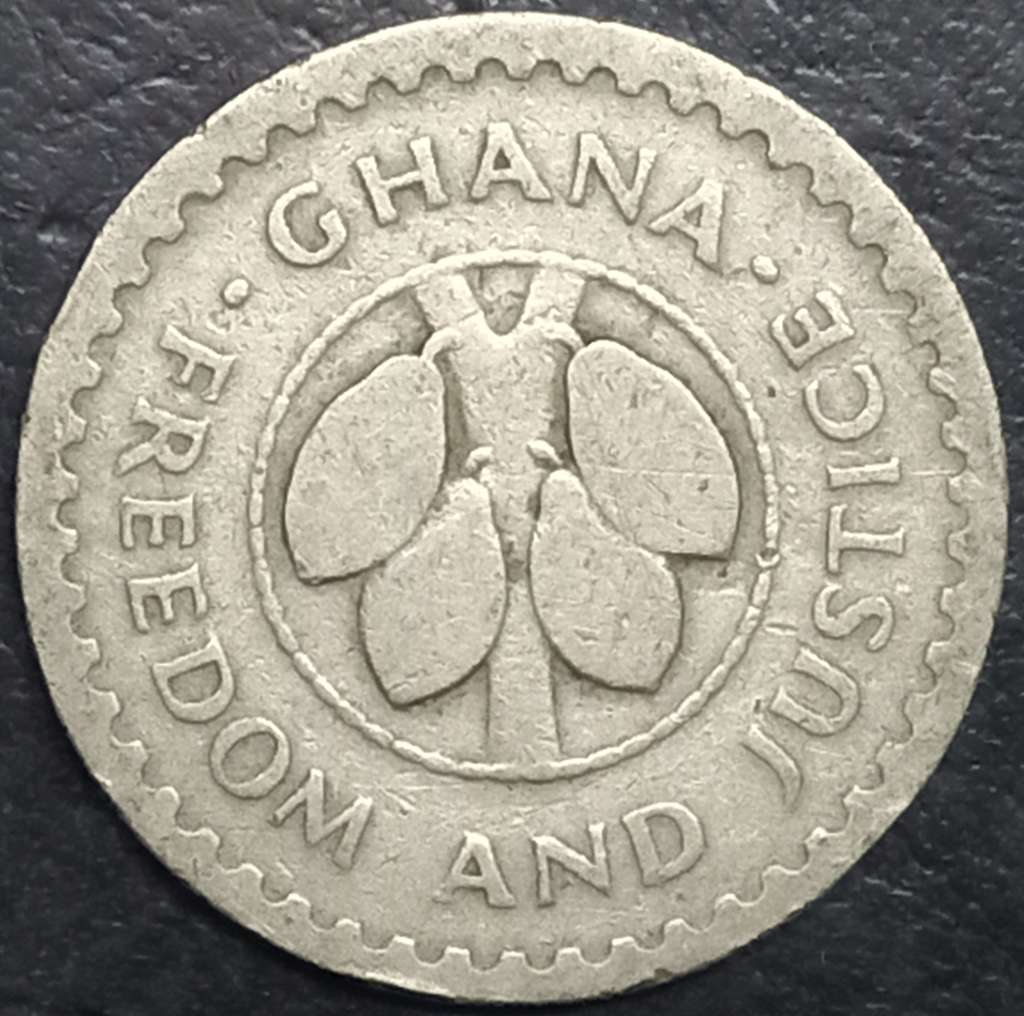 Ghana 10 Pesewas 1967 1979
