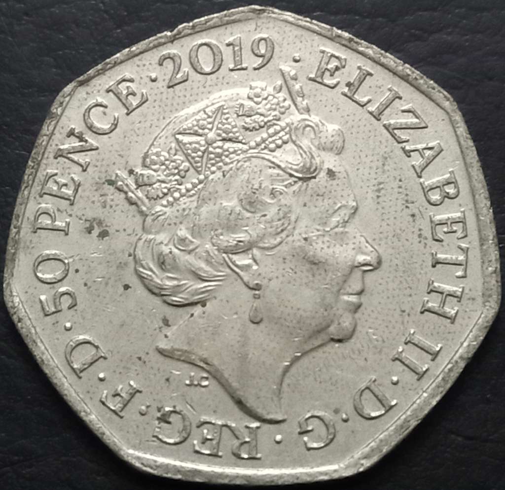 Great Britain 50 Penny 2019