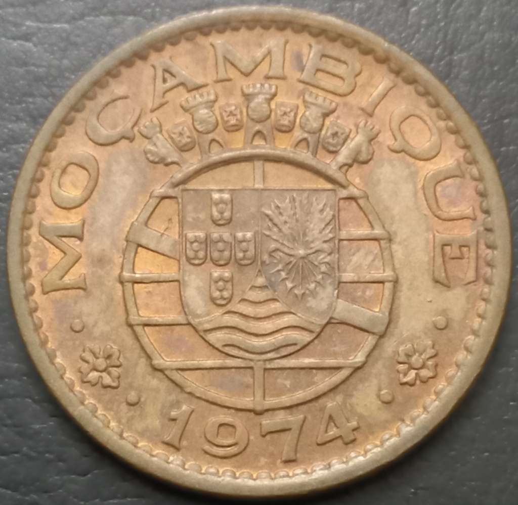 Mozambique 1 Escudo 1953 1974