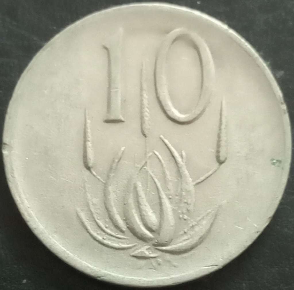 South Africa 10 Cent 1976