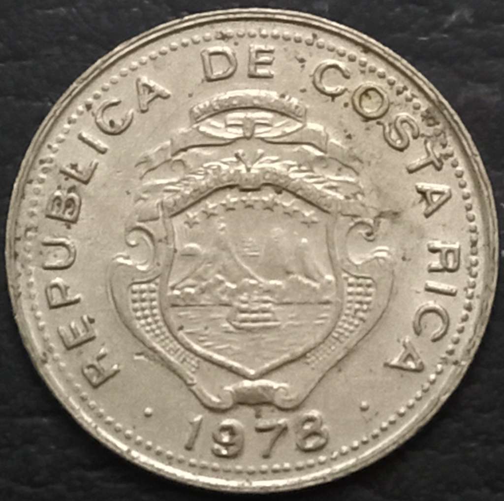 Costa Rica 5 Centimos 1978