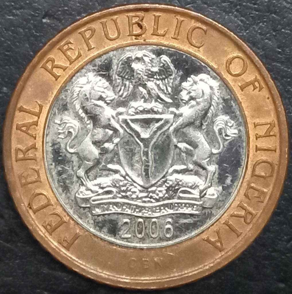 Nigeria 2 Naira 2006