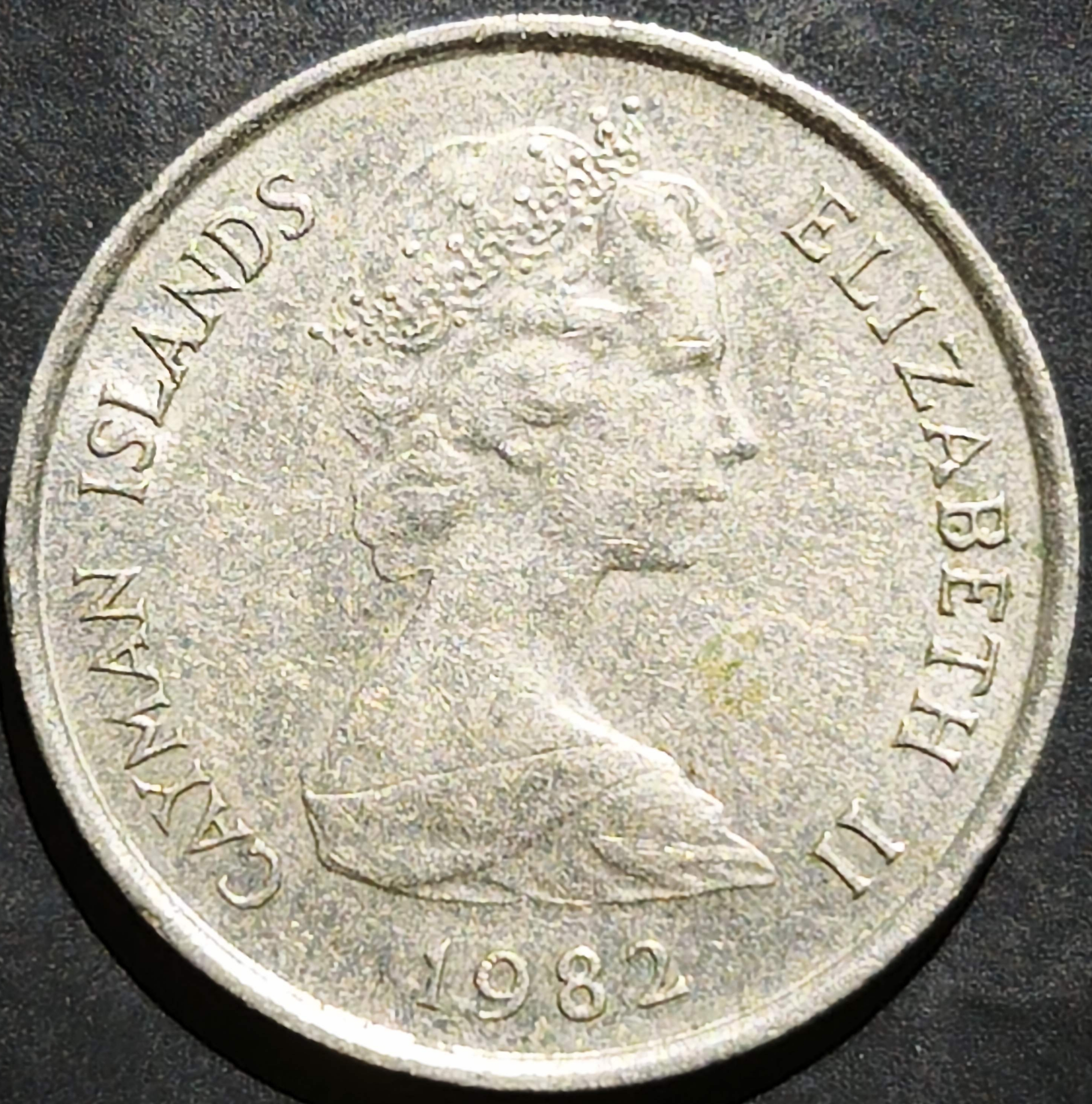 Cayman Islands 10 Cents 1972~1986