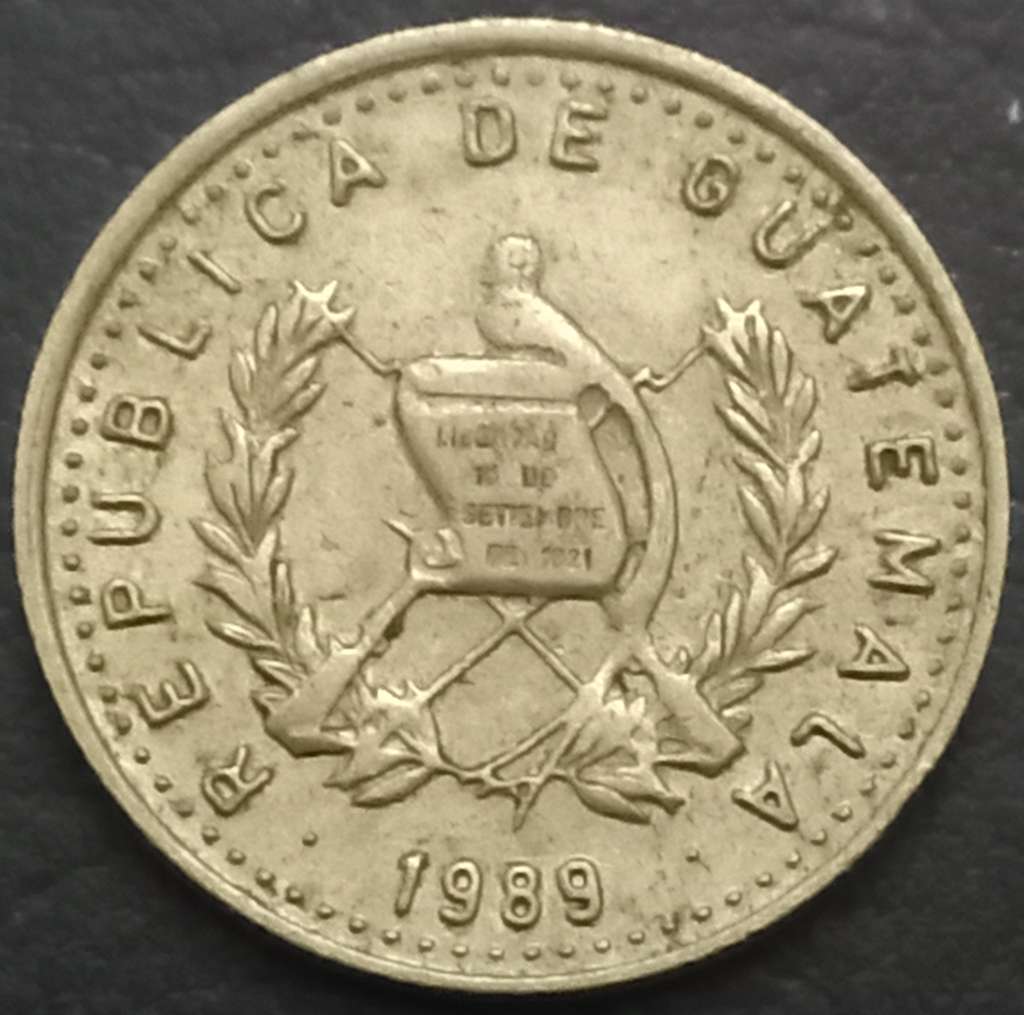 Guatemala 5 Centavo 1989