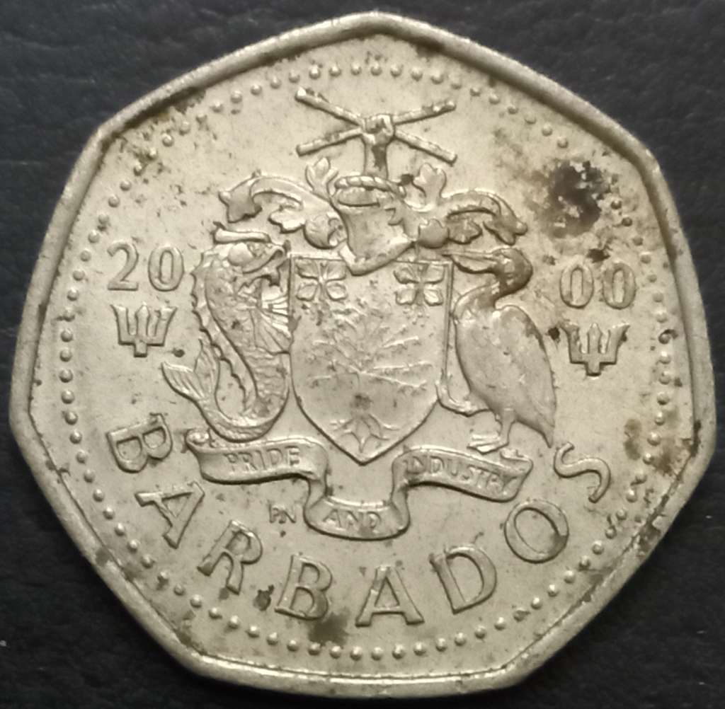 Barbados 1 Dollar 1988 2005