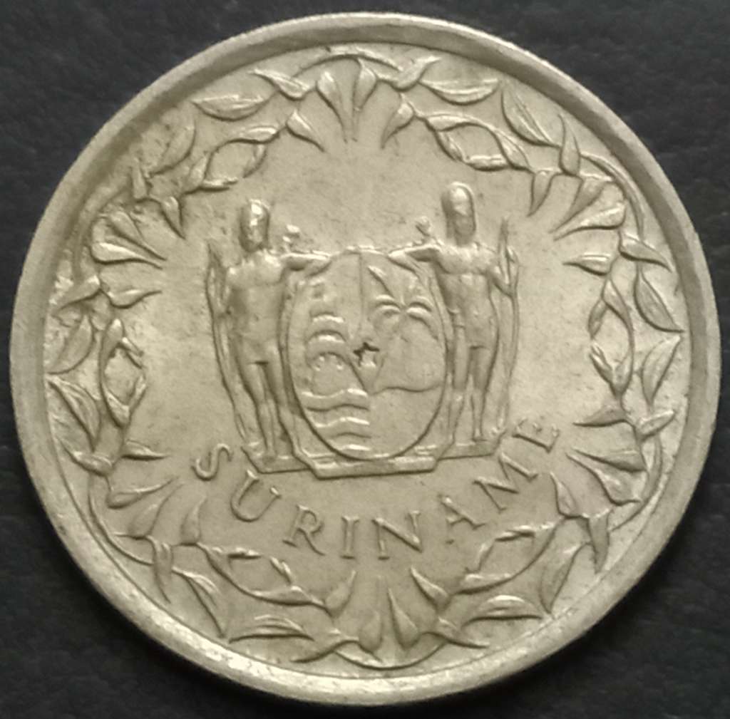 Suriname 25 Cent 1987 No PM