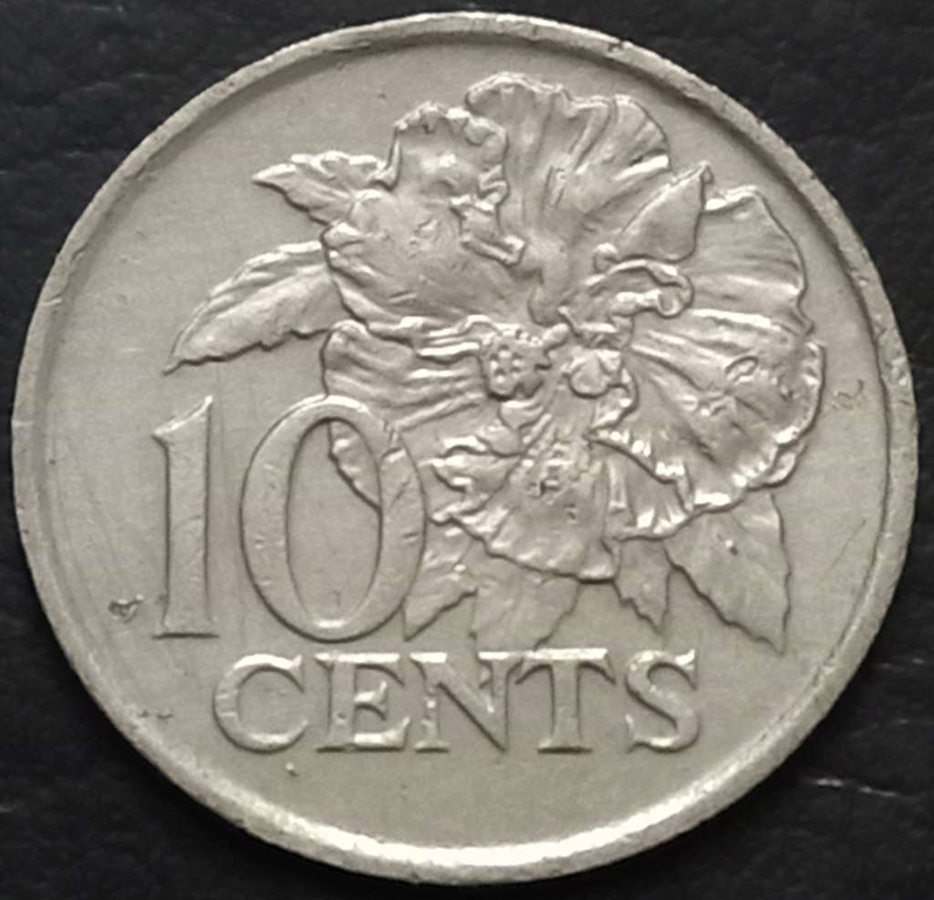 Trinidad & Tobago 10 Cent 1975-1976