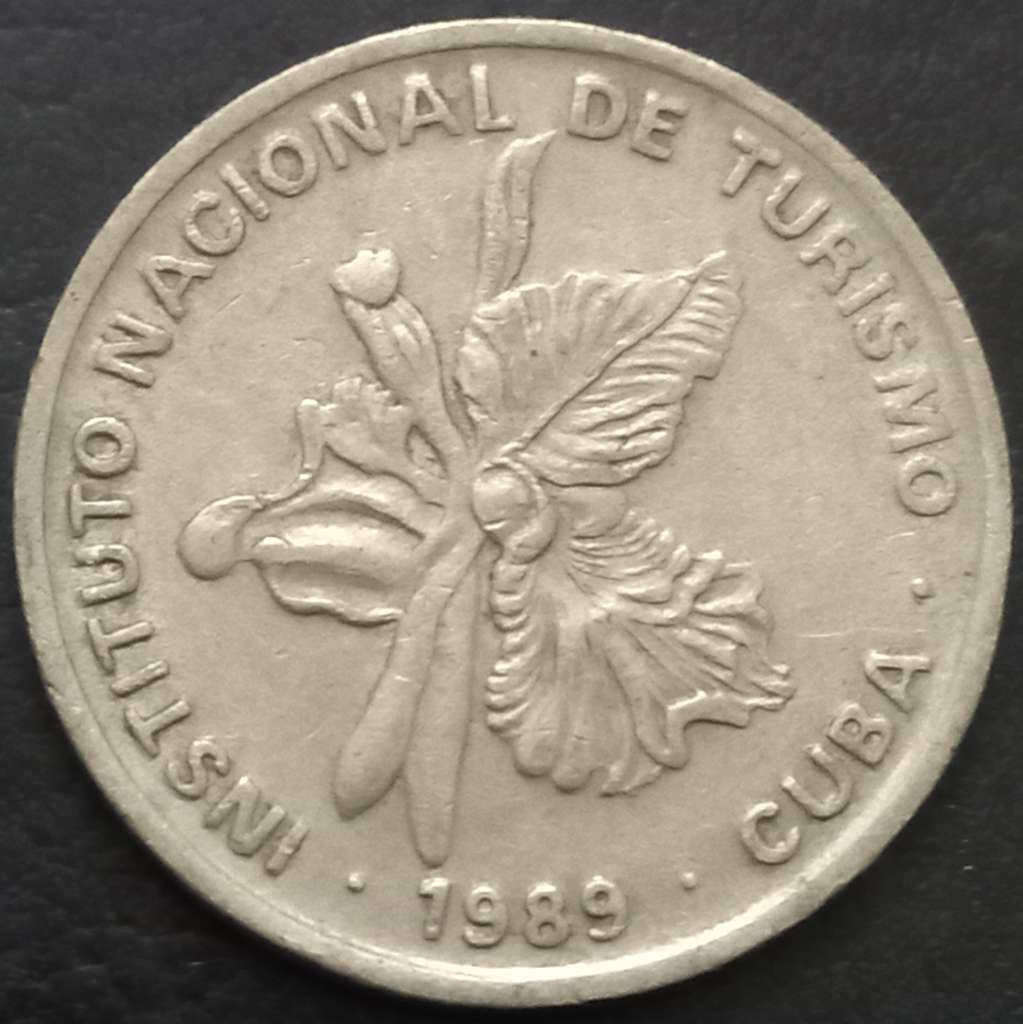 Cuba 25 Centavo 1989 
