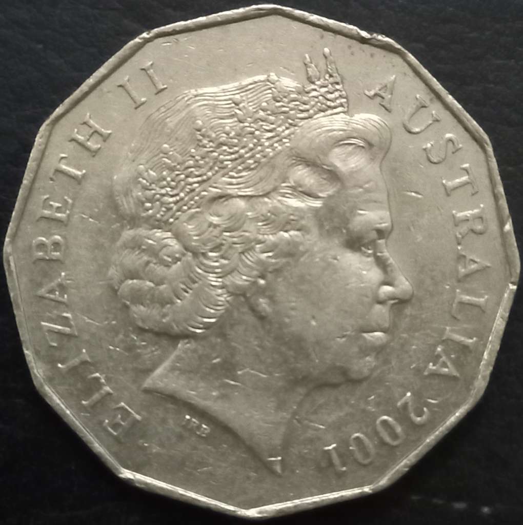 Australia 50 Cent 2001 