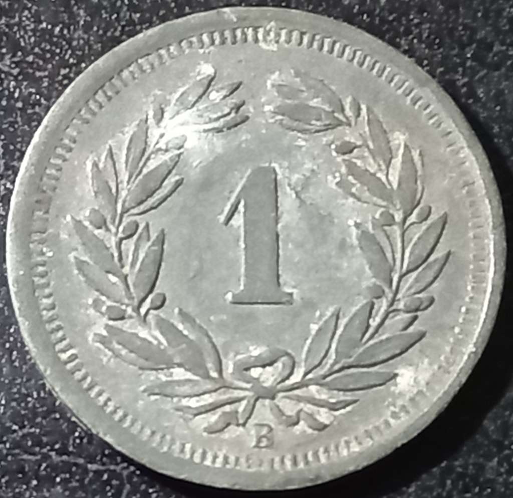 Switzerland 1 Rappen 1942 1946