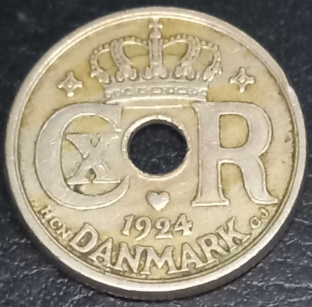 Denmark 10 Øre 1924 1926