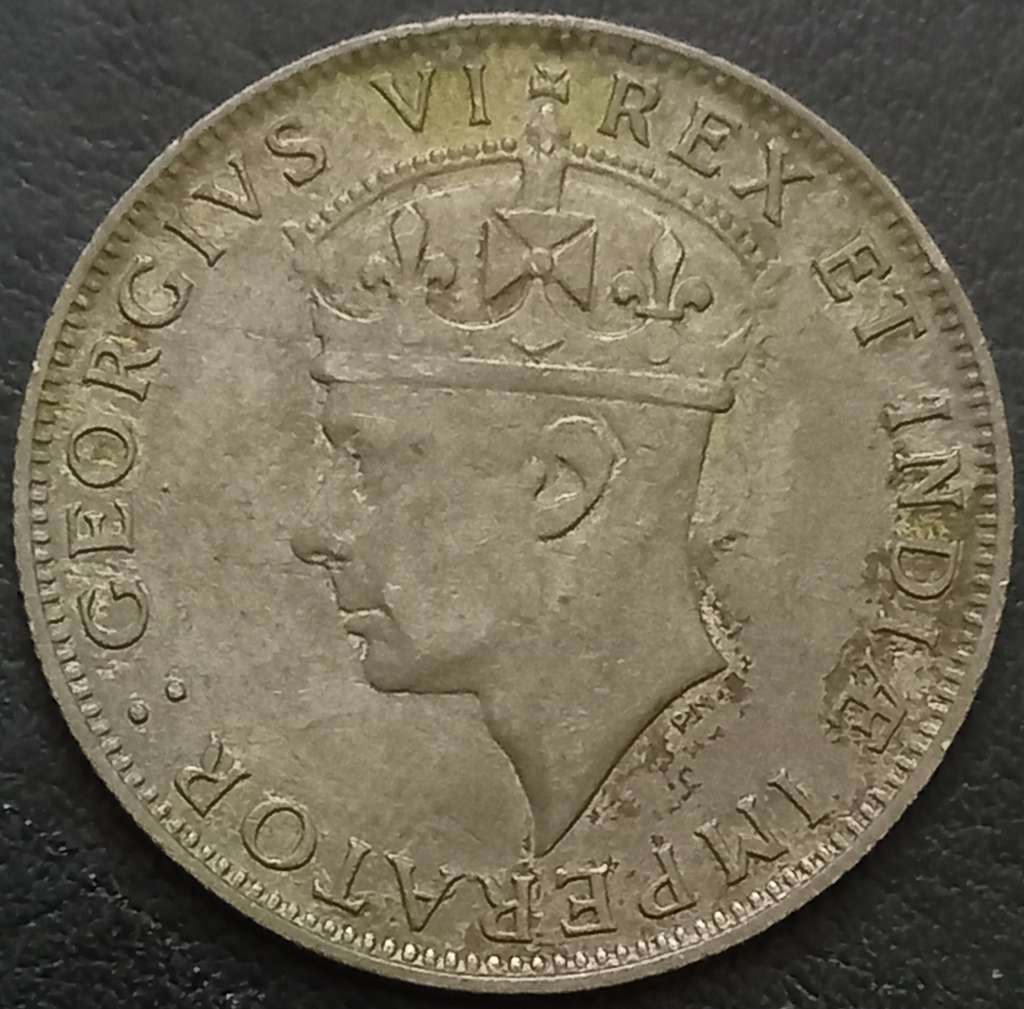 East Africa 1 Shilling 1944 1946