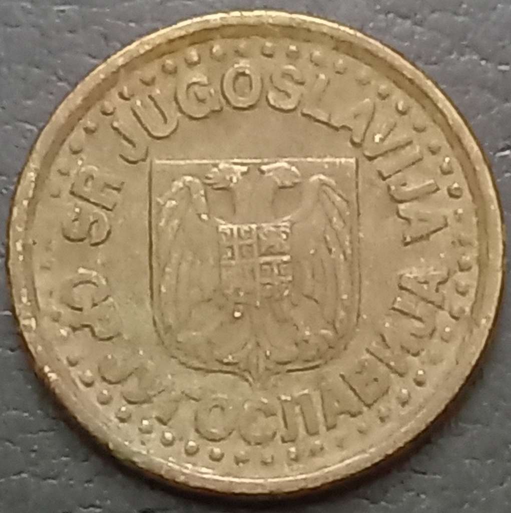Yugoslavia 10 Para 1996 1998