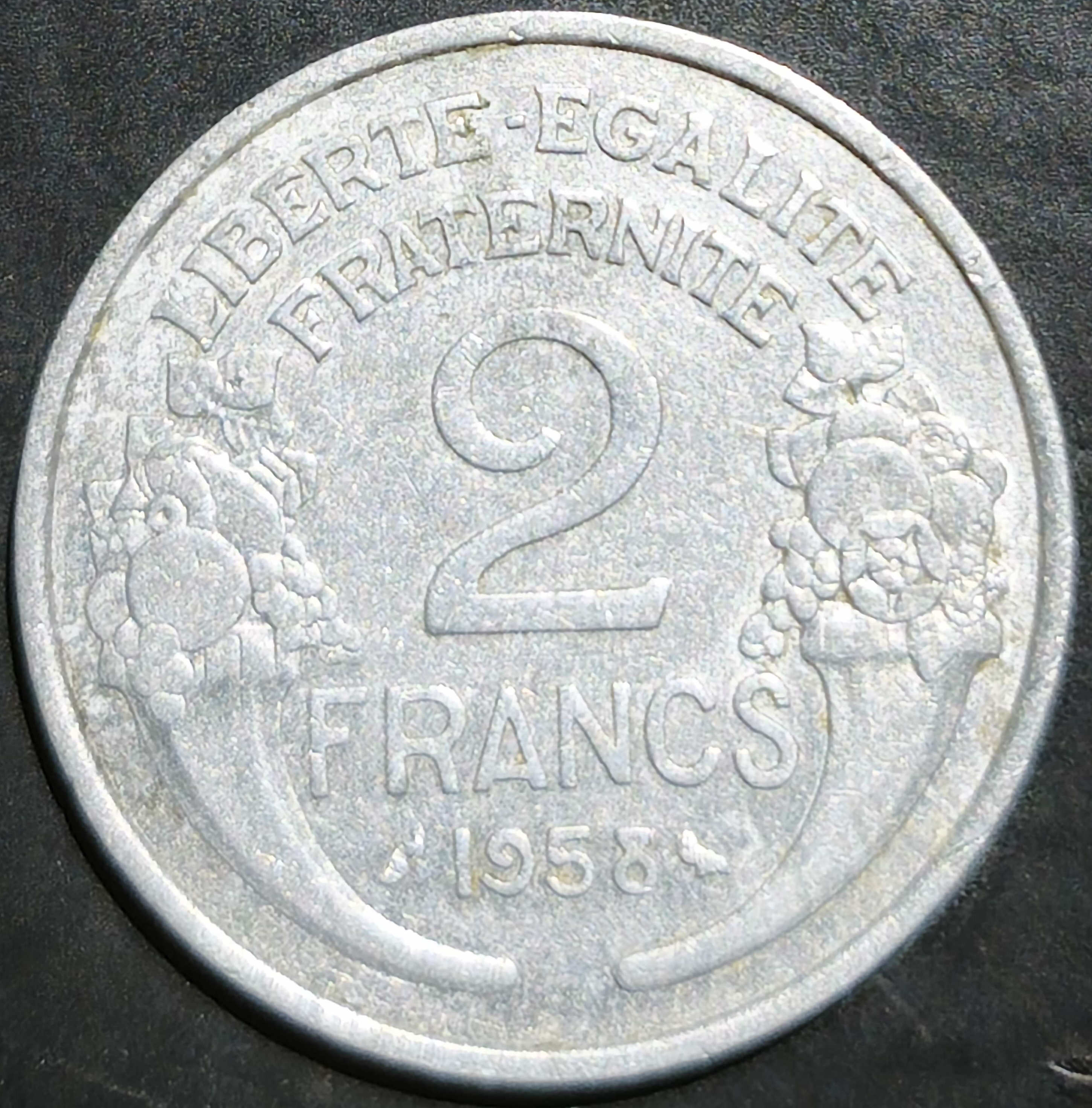 France 2 Francs 1941~1959 Wing
