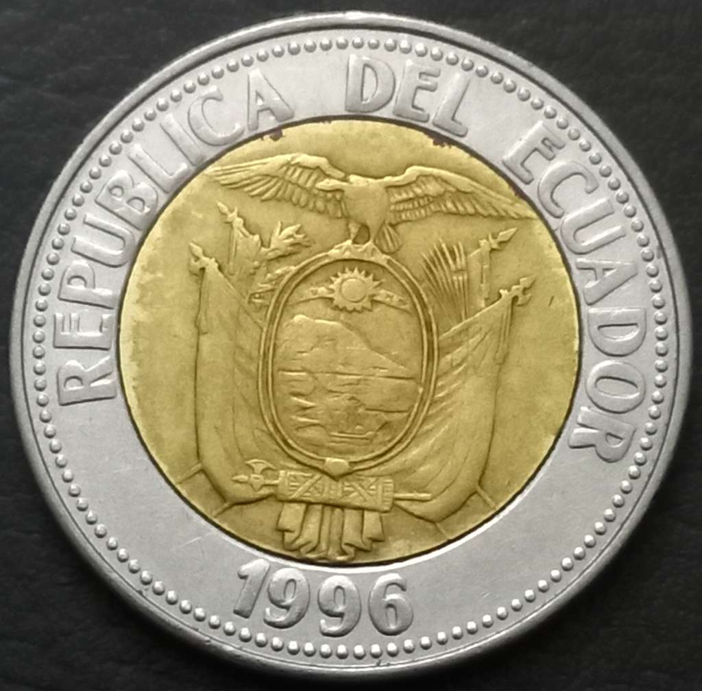 Ecuador 1000 Sucres 1996