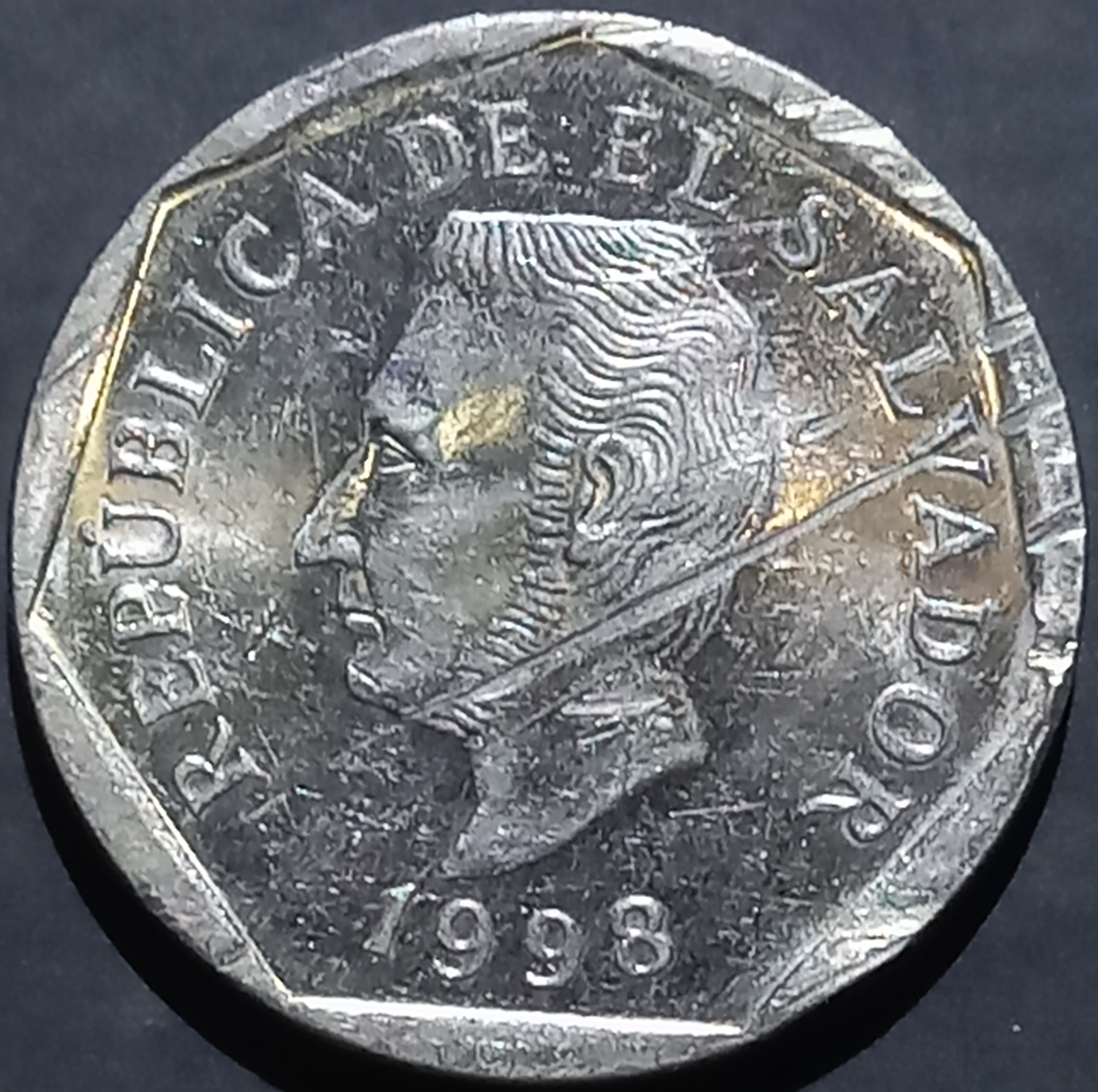 El Salvador 10 Centavos 1995 2000