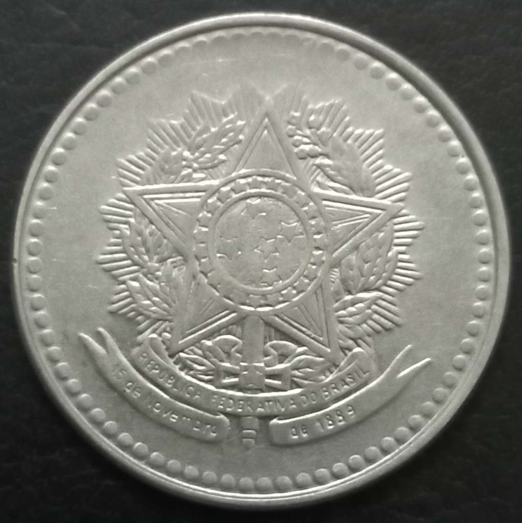 Brazil 10 Cruzados 1987 1988