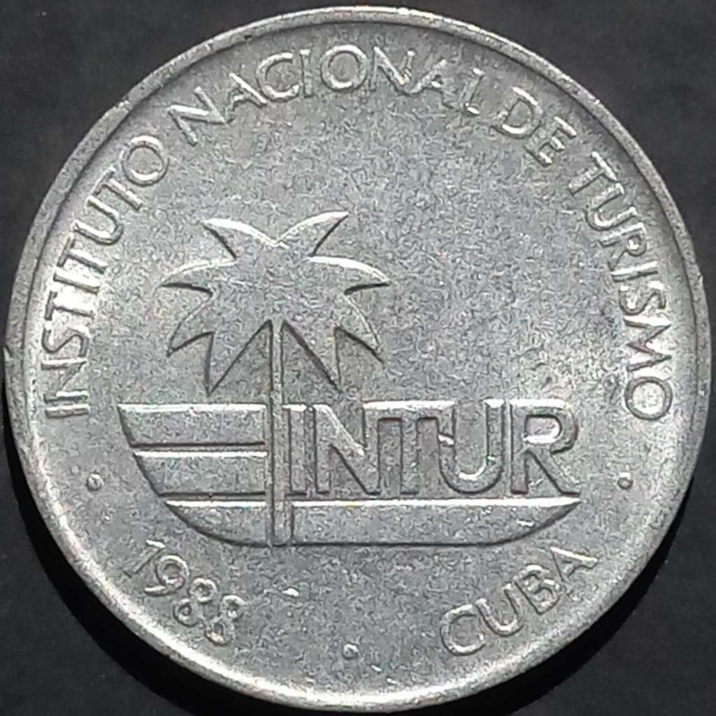 Cuba 5 Centavo 1988 Visitor's Coinage
