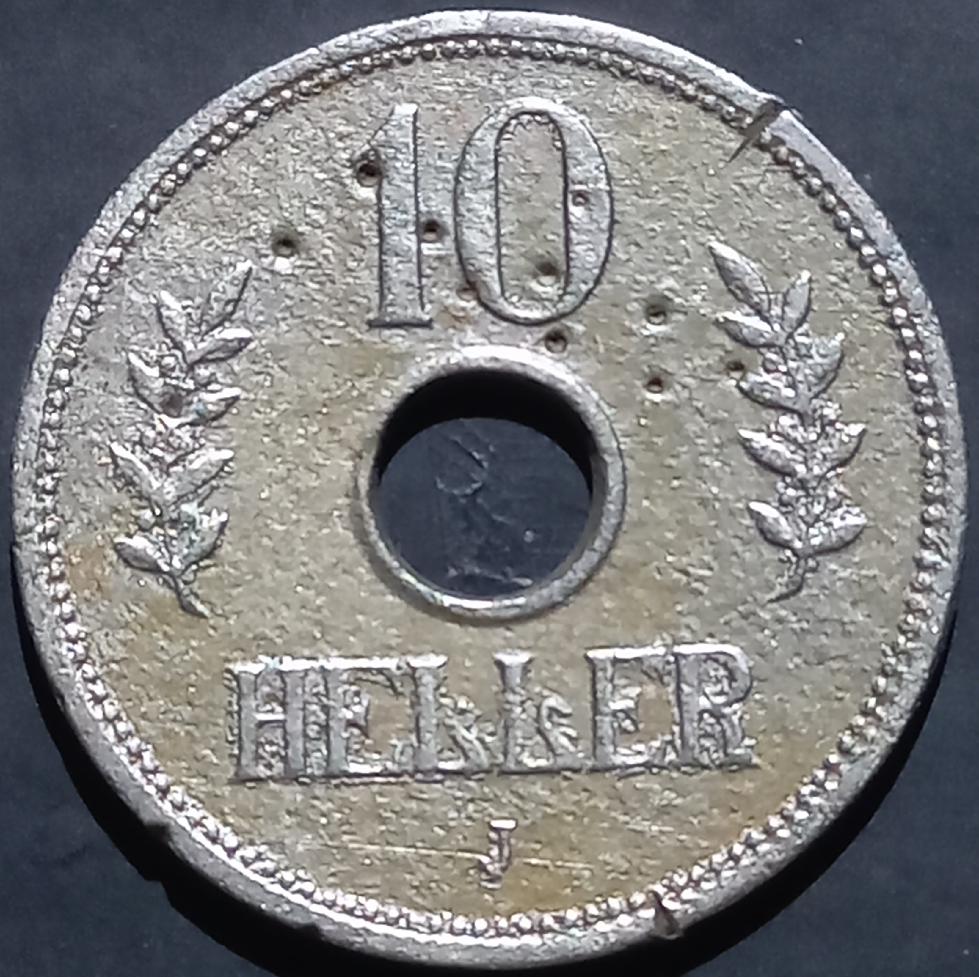 Tanzania 10 Heller 1908 1914