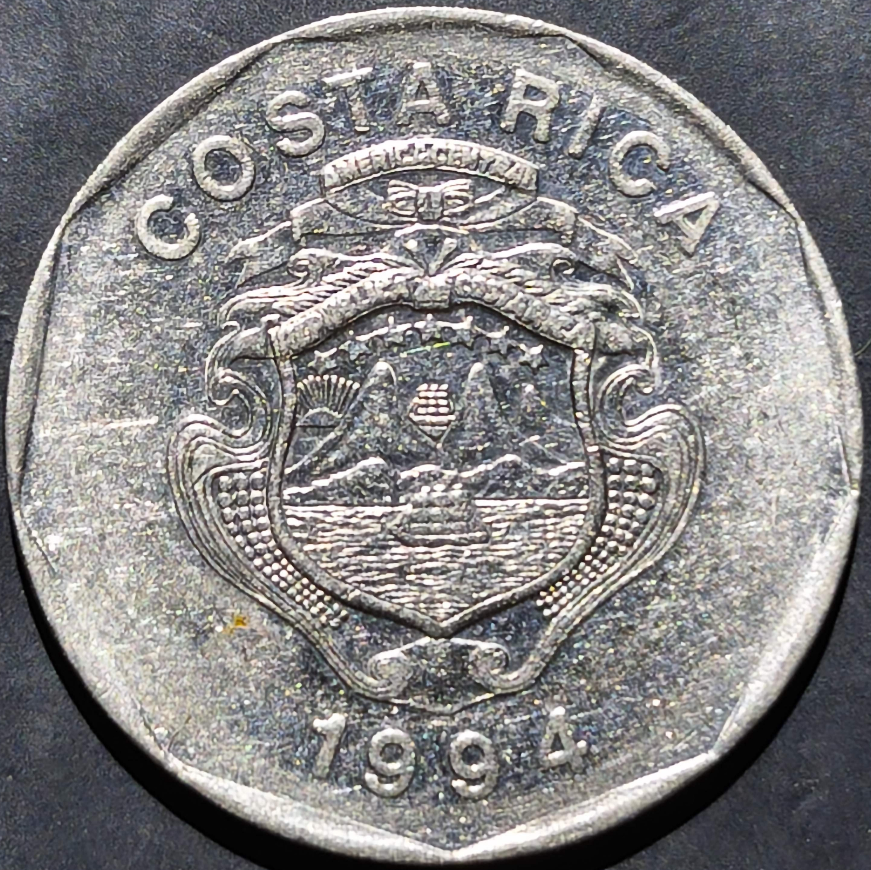 Costa Rica 20 Colones 1994