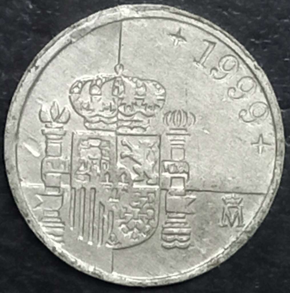 Spain 1 Peseta 1989 2001