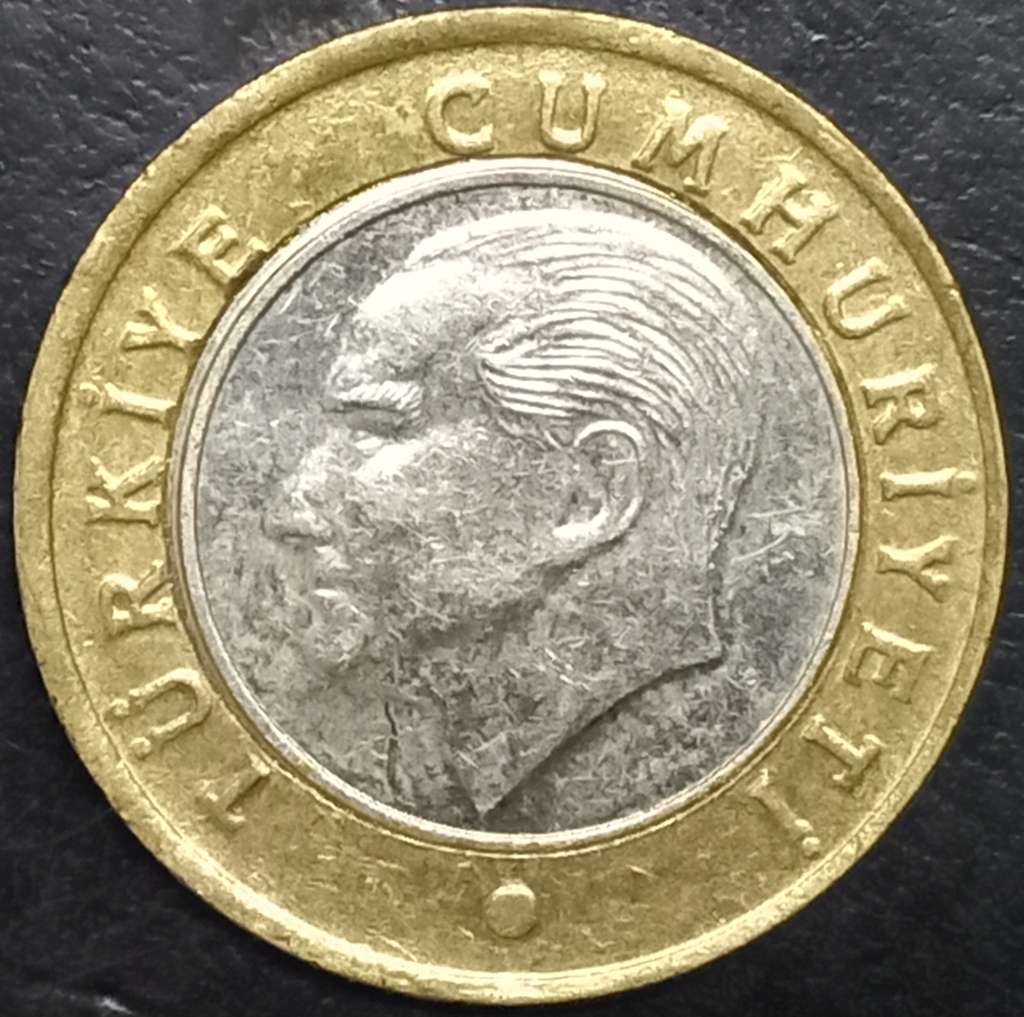 Turkey 1 Lira 2009-2022