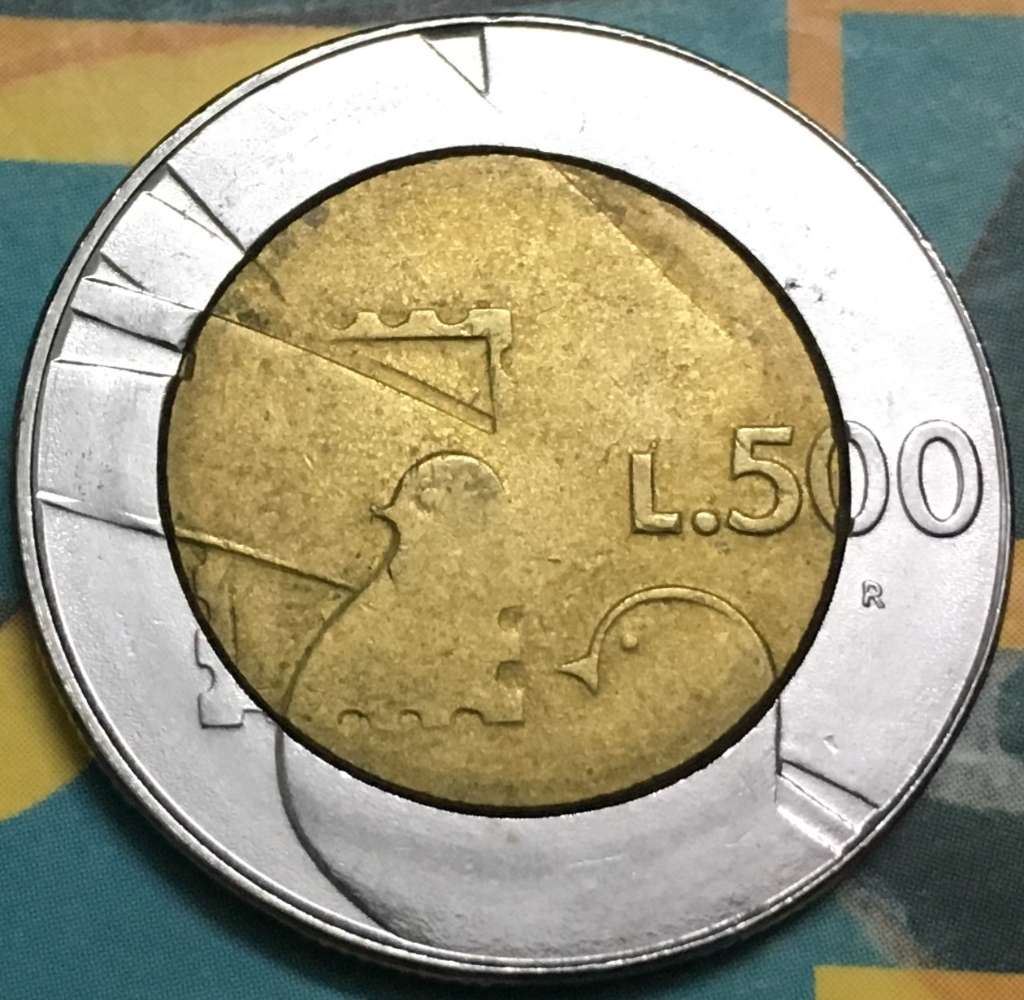San Marino 500 Lira 1990