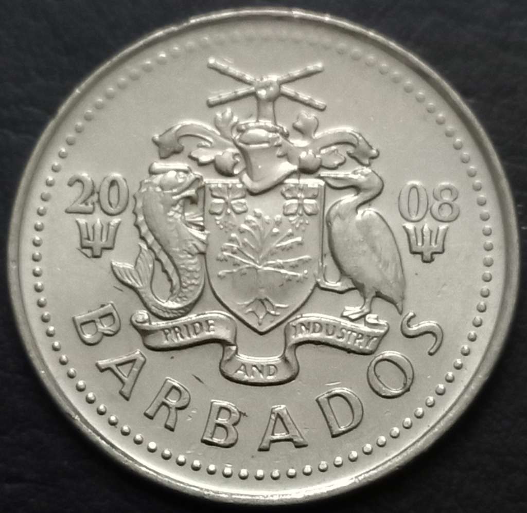 Barbados 25 Cent 2007 2024