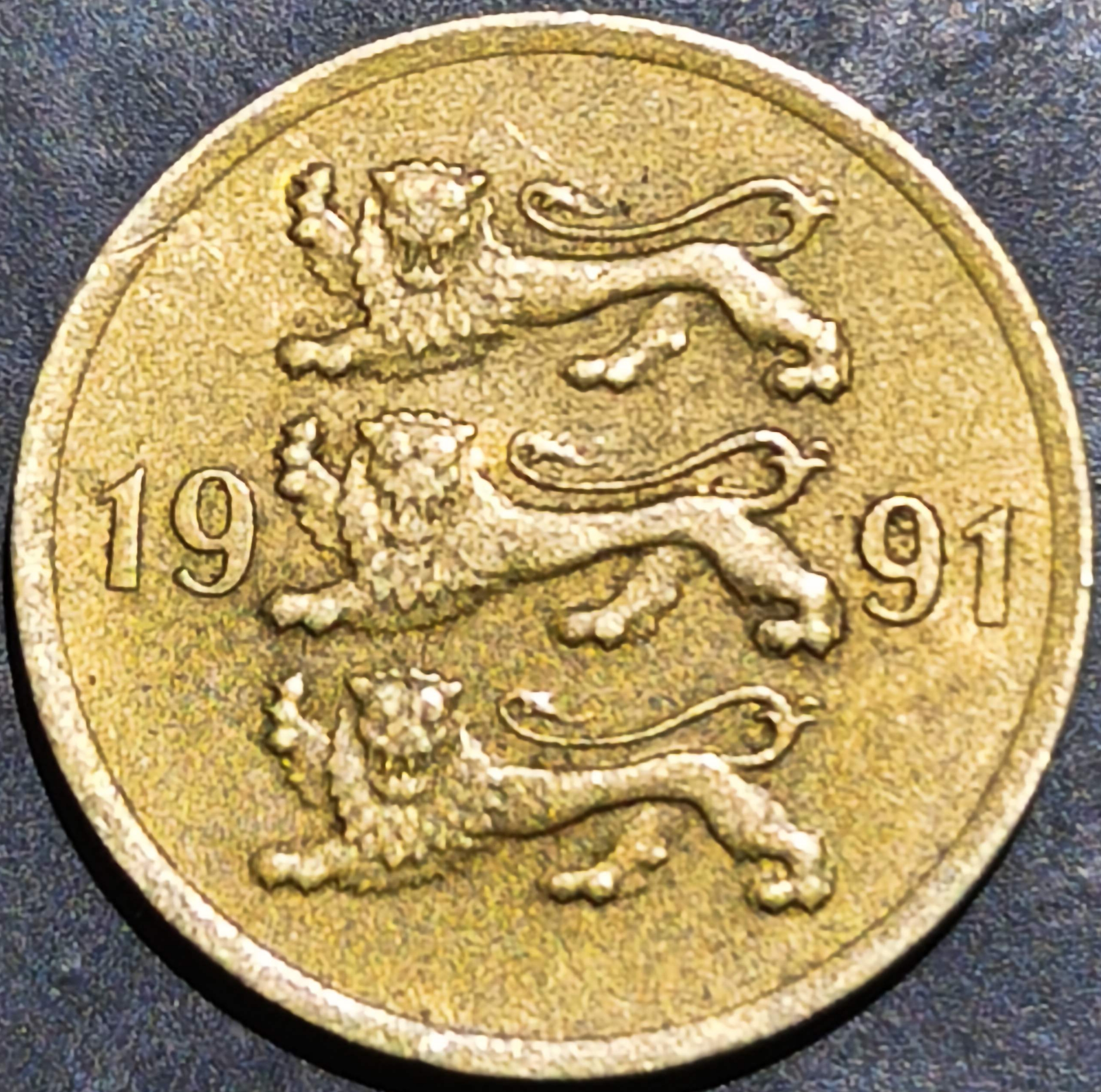 Estonia 5 Senti 1991 1995
