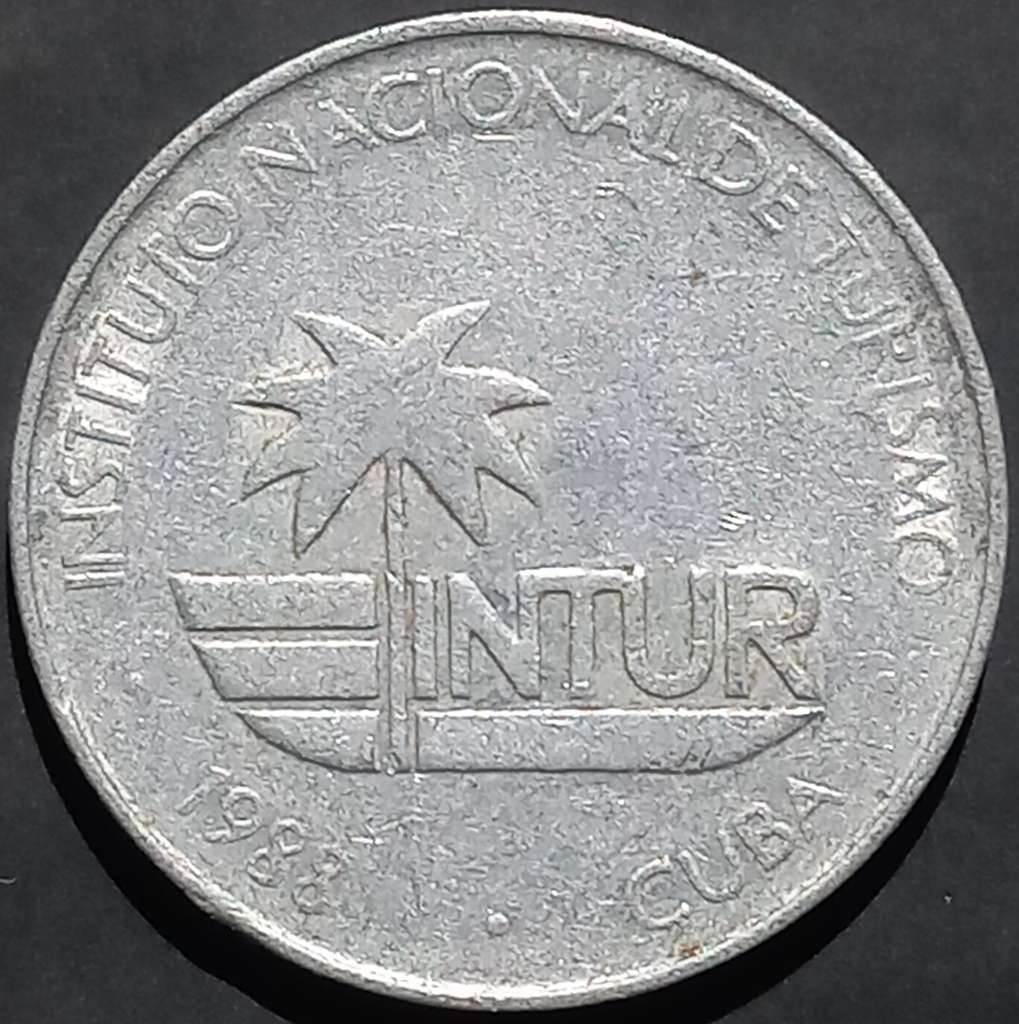 Cuba 10 Centavo 1988 Visitor's Coinage