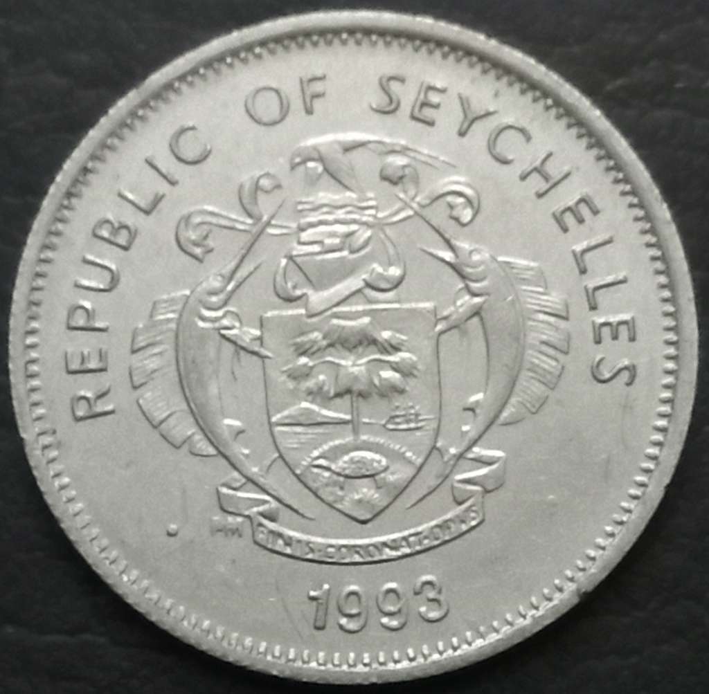 Seychelles 25 Cent 1993 2012