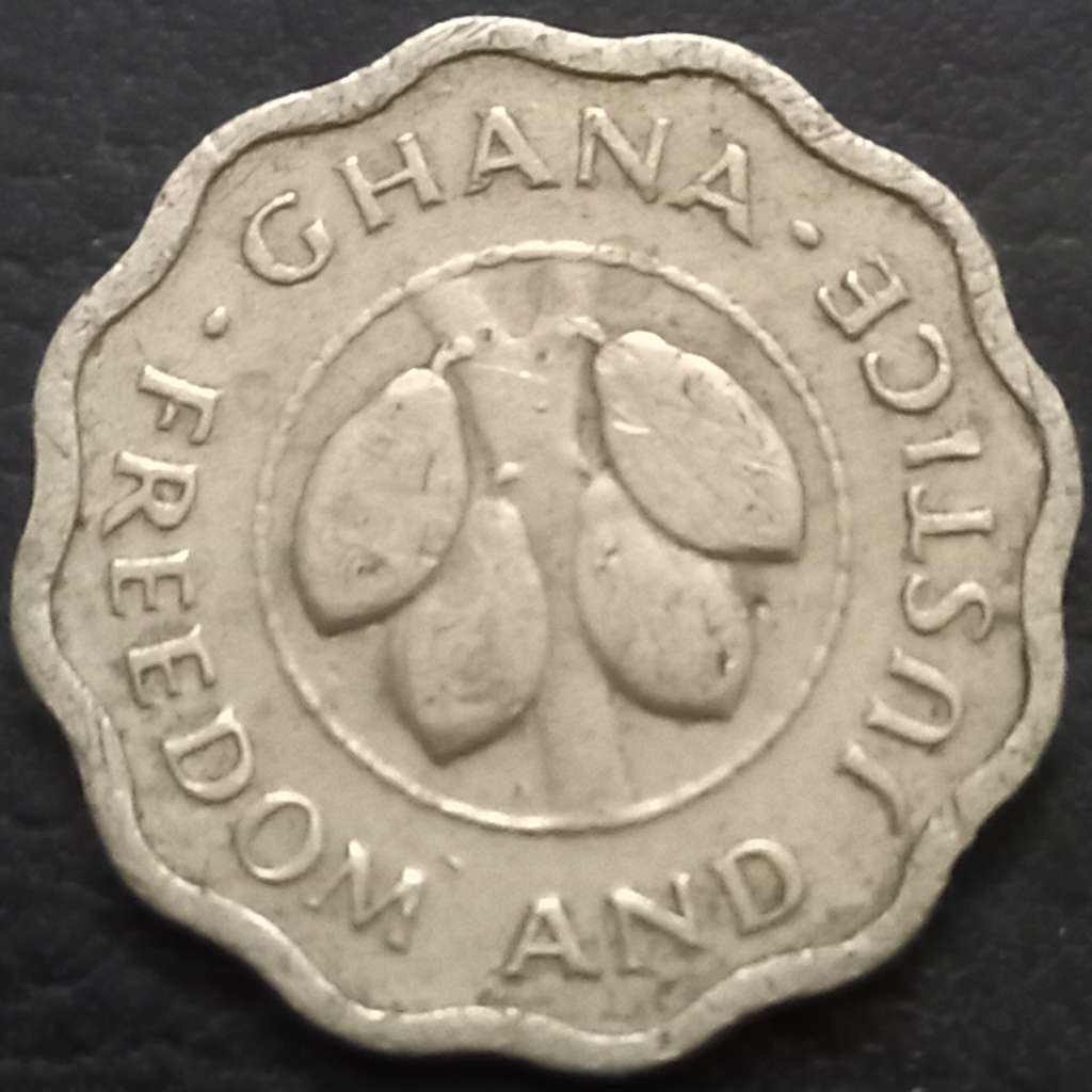Ghana 2 ½ Pesewas 1967