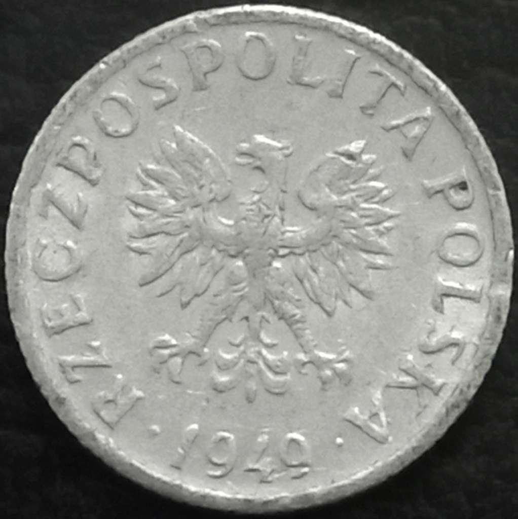 Poland 1 Groszy 1949
