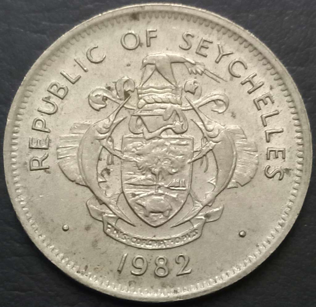 Seychelles 1 Rupee 1982 1983